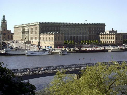 Det kungliga Slottet, Stockholm, Gamla Stan, gamlebyen, Unesco Verdensarv, Sverige